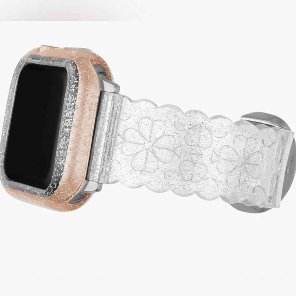 Kate Spade Silver Glitter Watch Band for Apple Watch 40mm